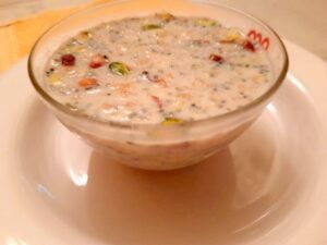 Chia Seeds pudding - A quick & easy healthy breakfast option for the busy mornings 