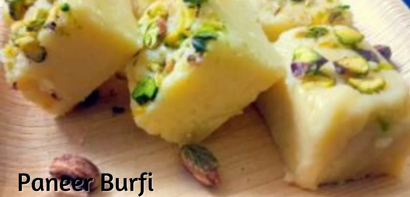 Paneer Pista Burfi