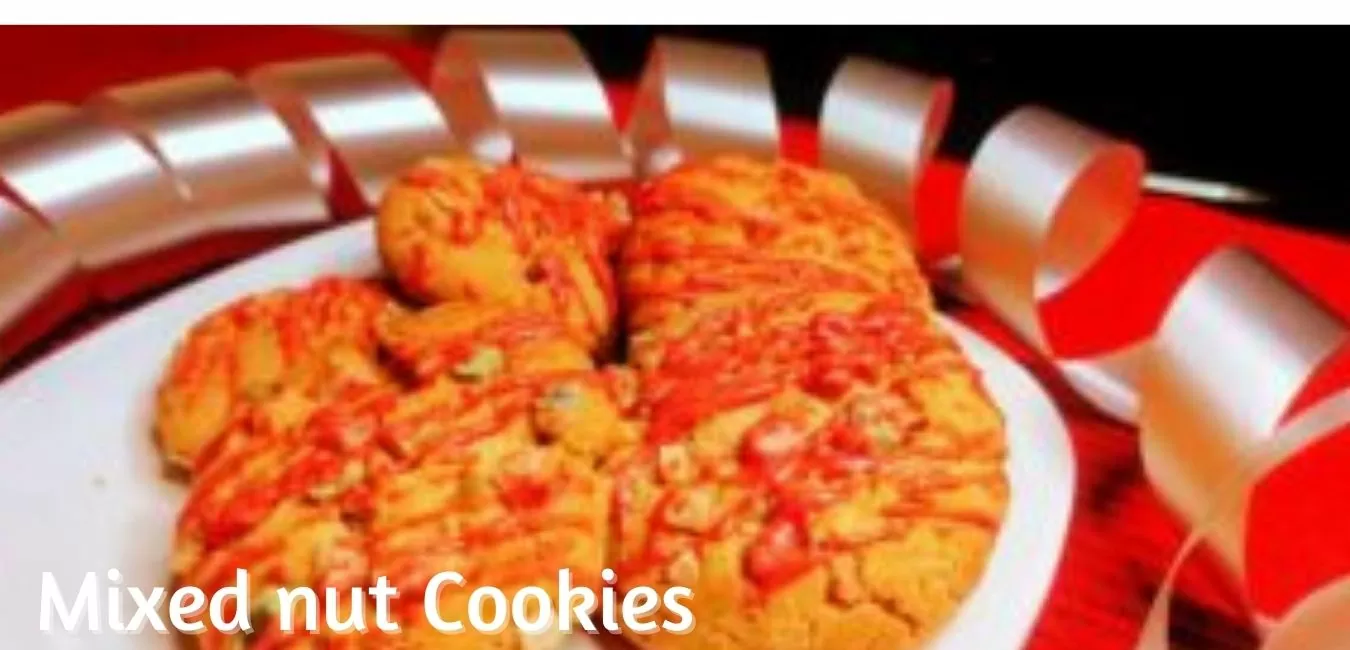 Mixed-nut cookies