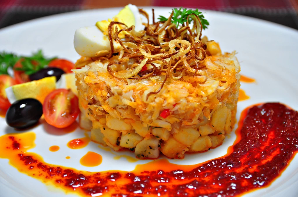 Flavour-packed Cod fish with fine art of plating