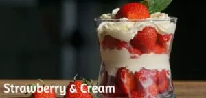 Strawberry & Cream  (Mahabaleshwar style)