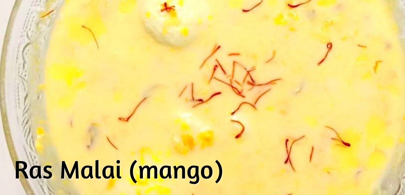 Ras malai (mango)