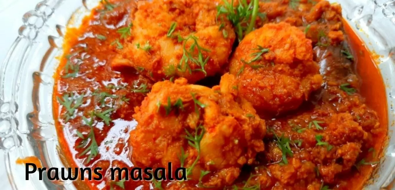 Spicy Prawn Masala