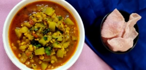 Bottle-Gourd with Chana Dal
