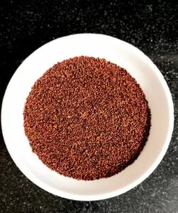 Finger millet Sprouted used to prepare Goan Tizan