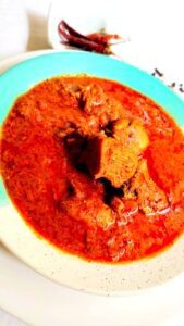 Chicken Vindaloo - This is a Portuguese-Goan spicy curry very popular in Goan cuisine. 