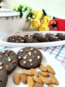 Almond and Oats cookies