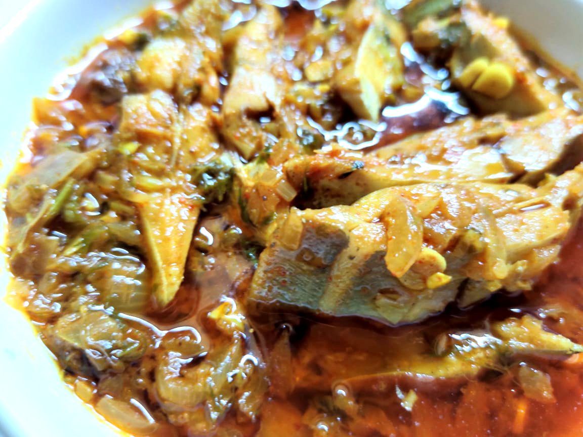 Pomfret Bhujna (Sarangya Che Bhujna)