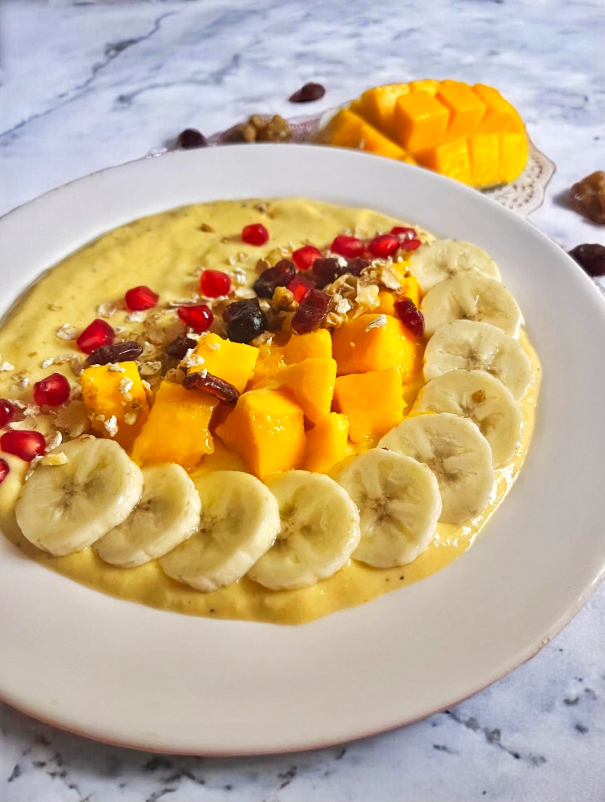 Mango Smoothie Bowl (Protein Enriched)